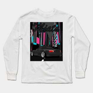 Black Mazda Miata Long Sleeve T-Shirt